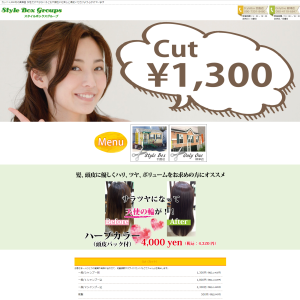 WEB制作実績：スタイルブックスグループ